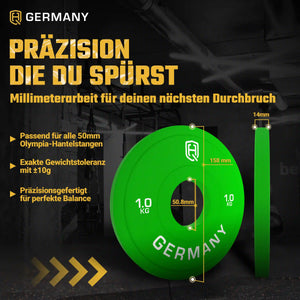 Fractional Change Plates 0.5KG - 2.5KG | Paar