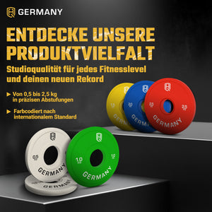 Fractional Change Plates 0.5KG - 2.5KG | Paar