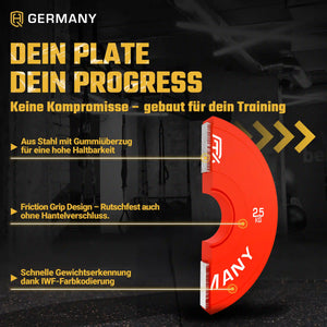 Fractional Change Plates 0.5KG - 2.5KG | Paar