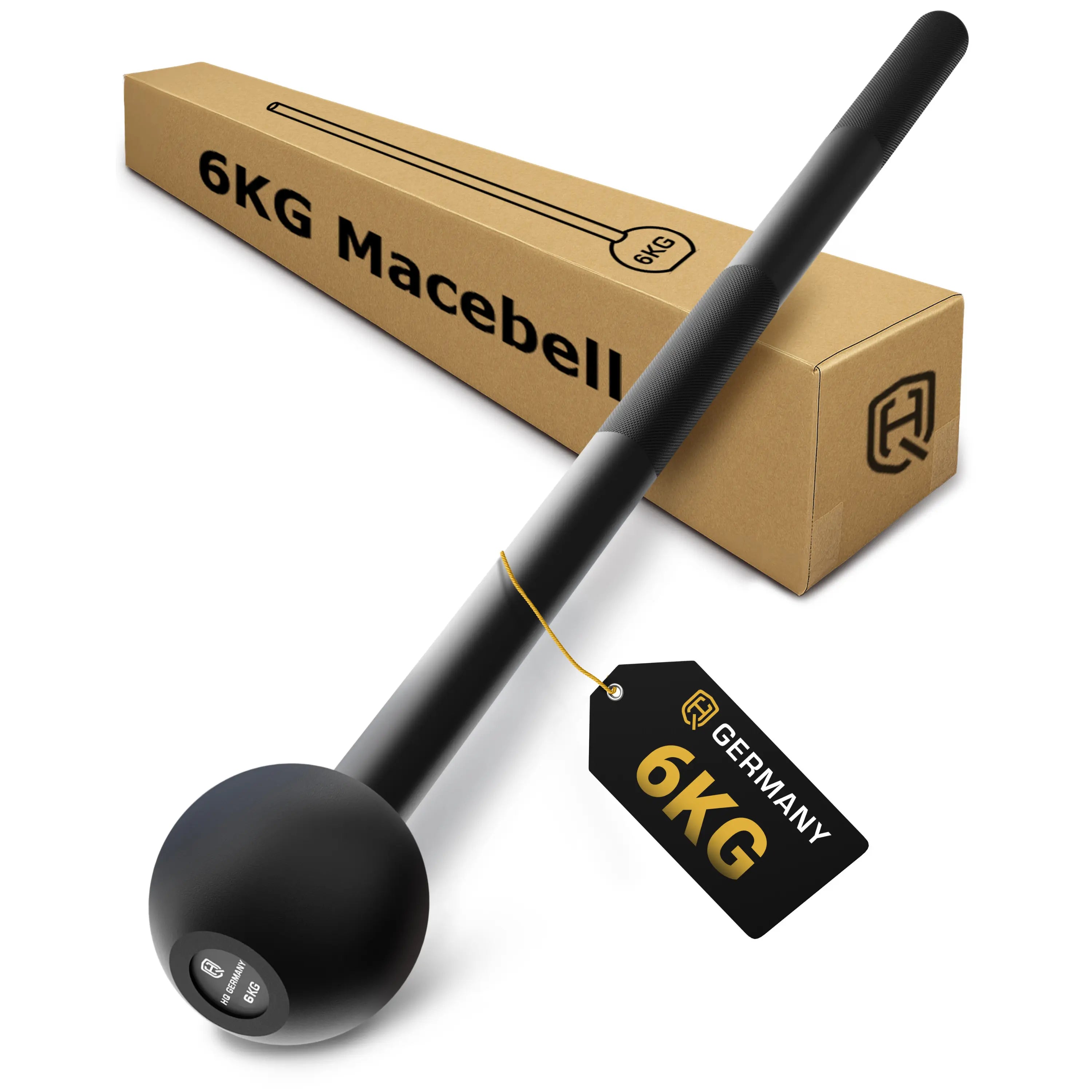Macebell VirtuFit 6 Kg – Acier Robuste, Pour Force, équilibre Et Coordination, Entraînement Complet, Garantie 2 Ans