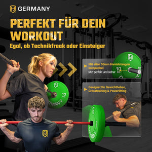 Olympic Bumper Plates 5-25KG | Paar/Set