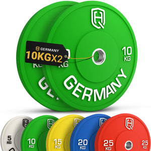 Olympic Bumper Plates 5-25KG | Paar/Set