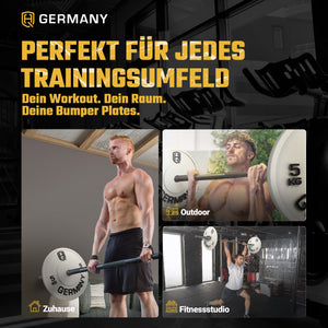 Olympic Bumper Plates 5-25KG | Paar/Set