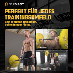 Olympic Bumper Plates 5-25KG | Paar/Set