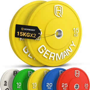 Olympic Bumper Plates 5-25KG | Paar/Set