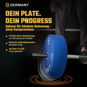 Olympic Bumper Plates 5-25KG | Paar/Set