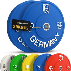 Olympic Bumper Plates 5-25KG | Paar/Set