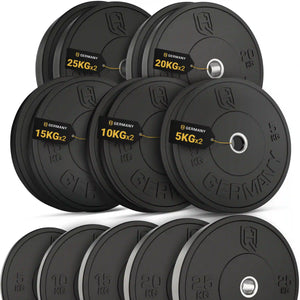 Training Bumper Plates 5-25KG | Paar/Set