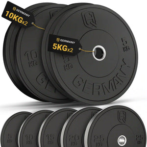 Training Bumper Plates 5-25KG | Paar/Set