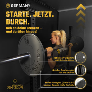 Training Bumper Plates 5-25KG | Paar/Set