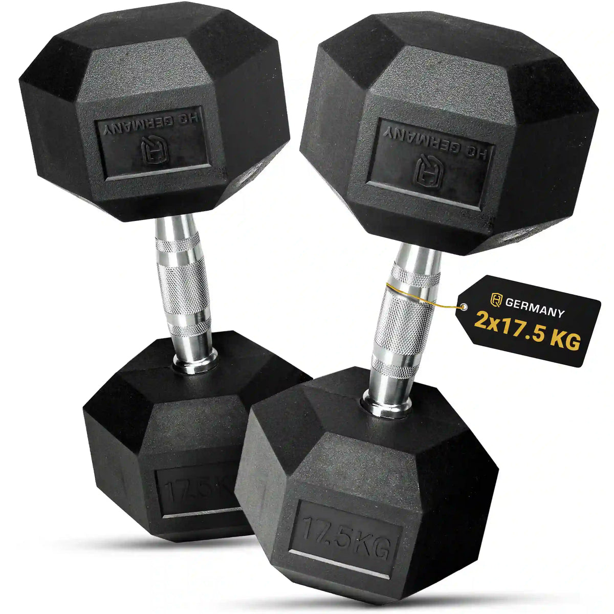 Hexagon Hantel Paar | 2.5 - 37.5kg