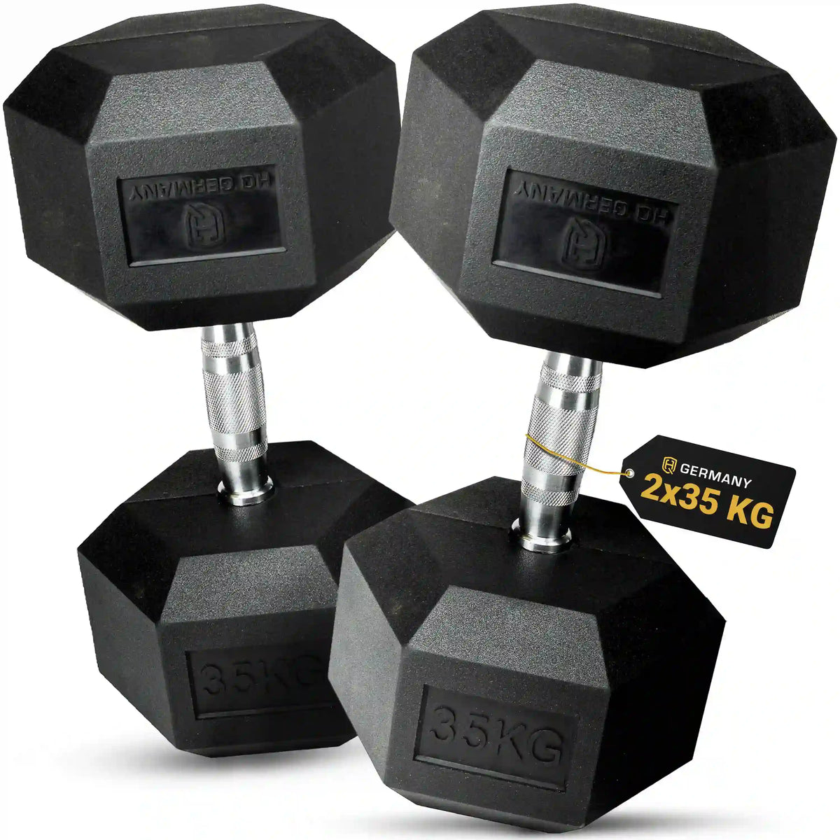 Hexagon Hantel Paar | 2.5 - 37.5kg