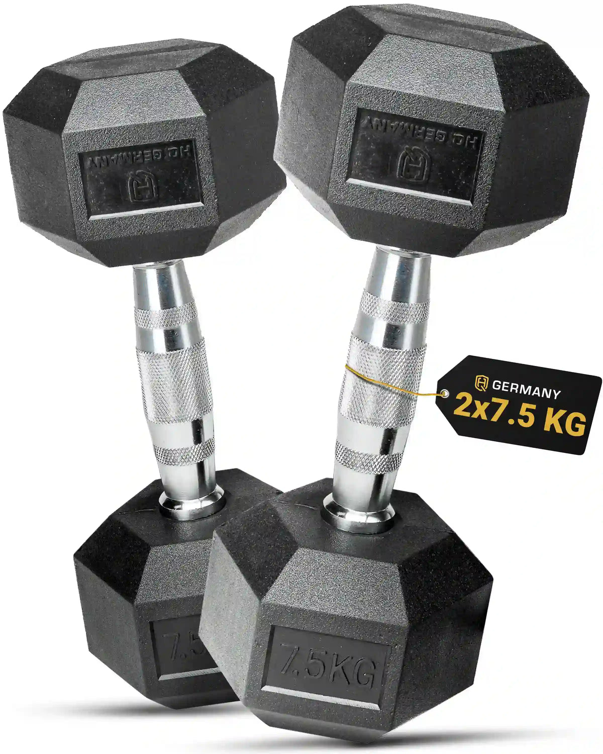 Hexagon Hantel Paar | 2.5 - 37.5kg