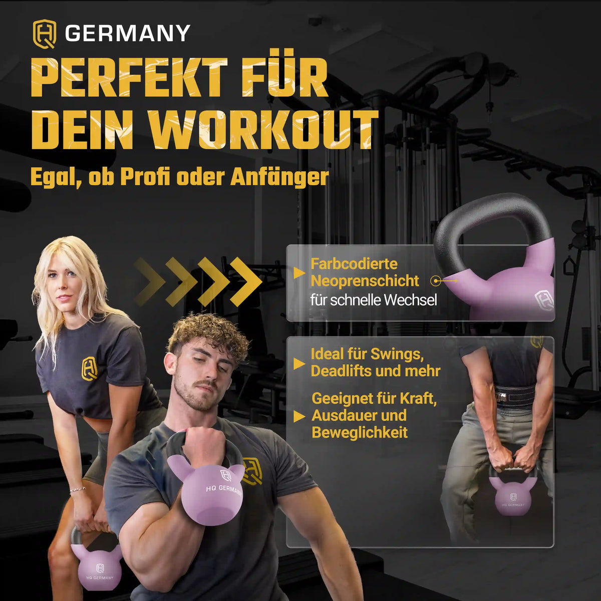 Neopren Kettlebell 2-32KG