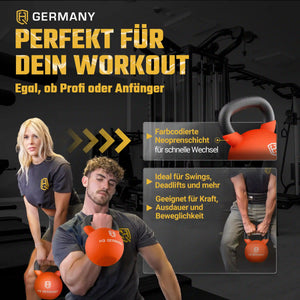 Neopren Kettlebell 2-32KG