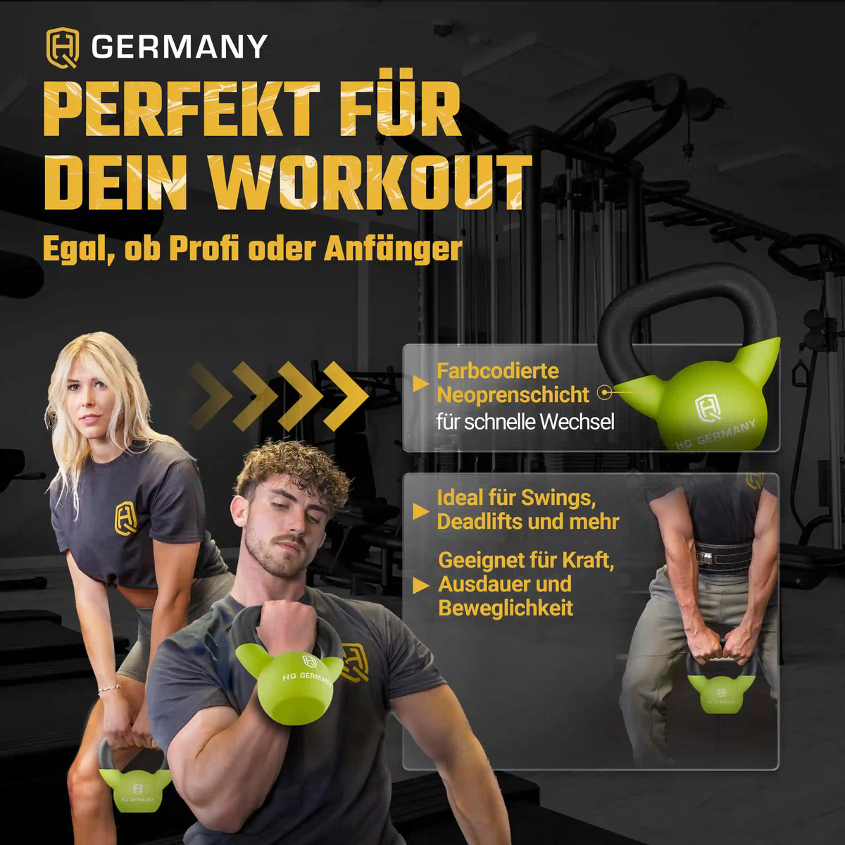 Neopren Kettlebell Set