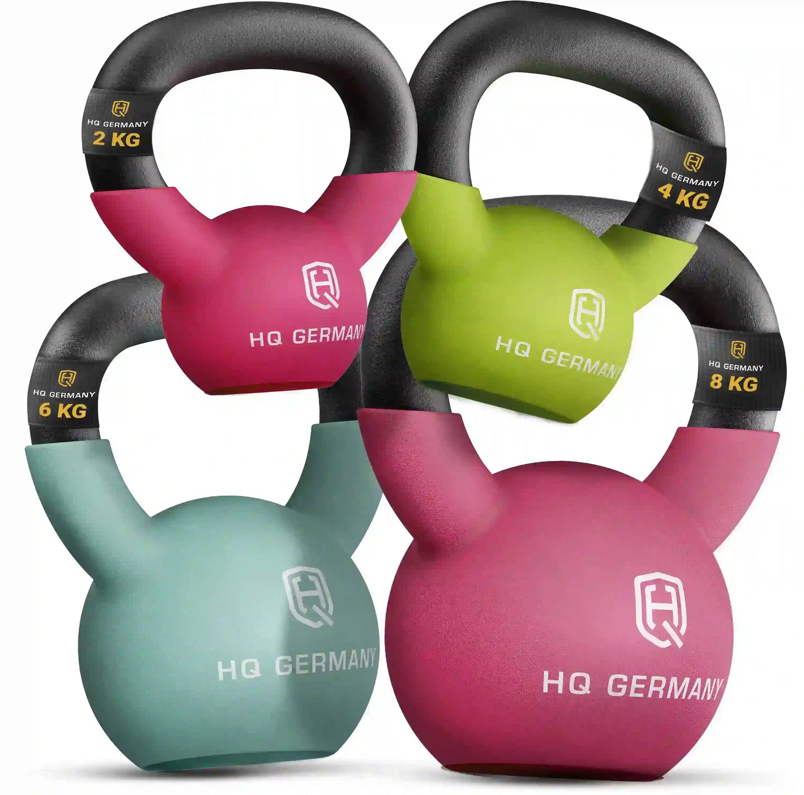 *B-Ware* Neopren Kettlebell 2-32KG | Starter-Sets
