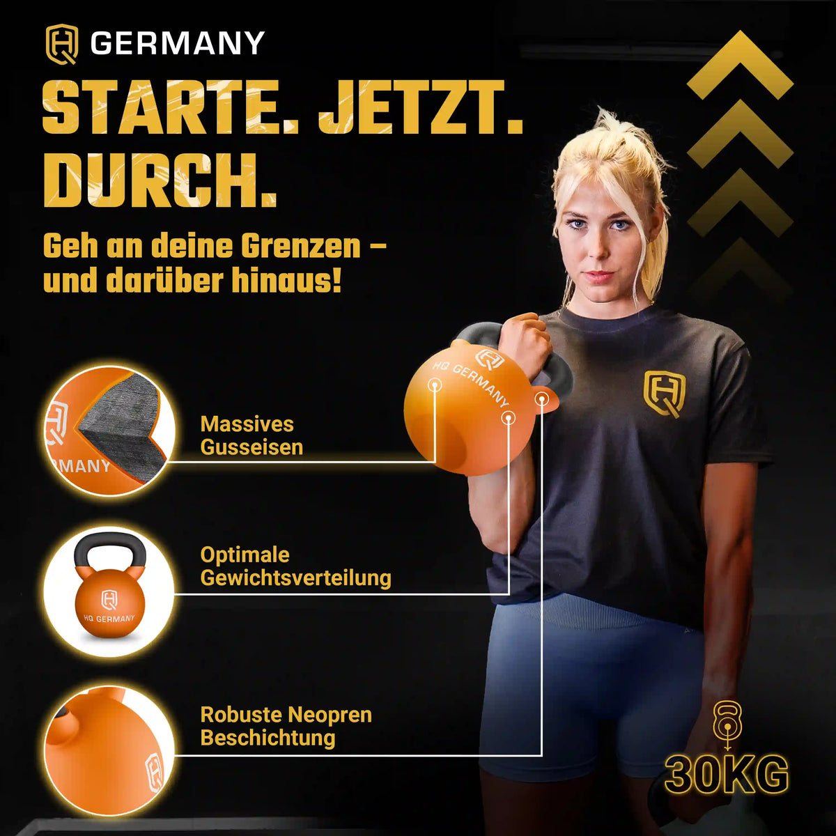 Neopren Kettlebell 2-32KG