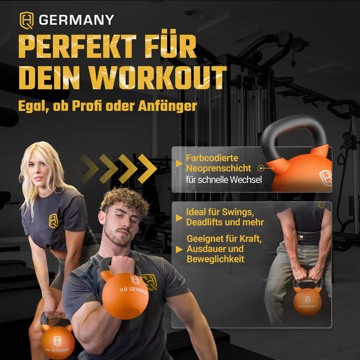 Neopren Kettlebell 2-32KG