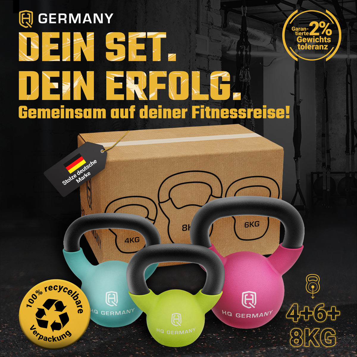 Neopren Kettlebell Set