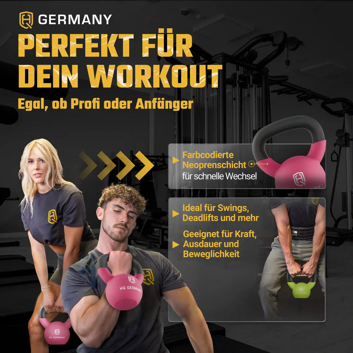 Neopren Kettlebell Set