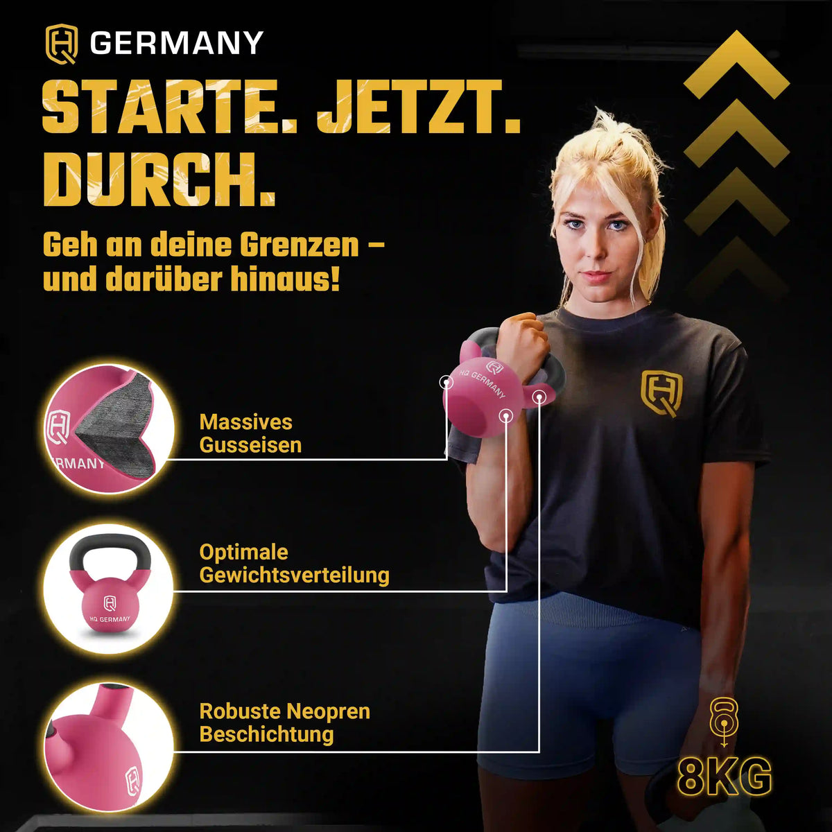 Neopren Kettlebell 2-32KG