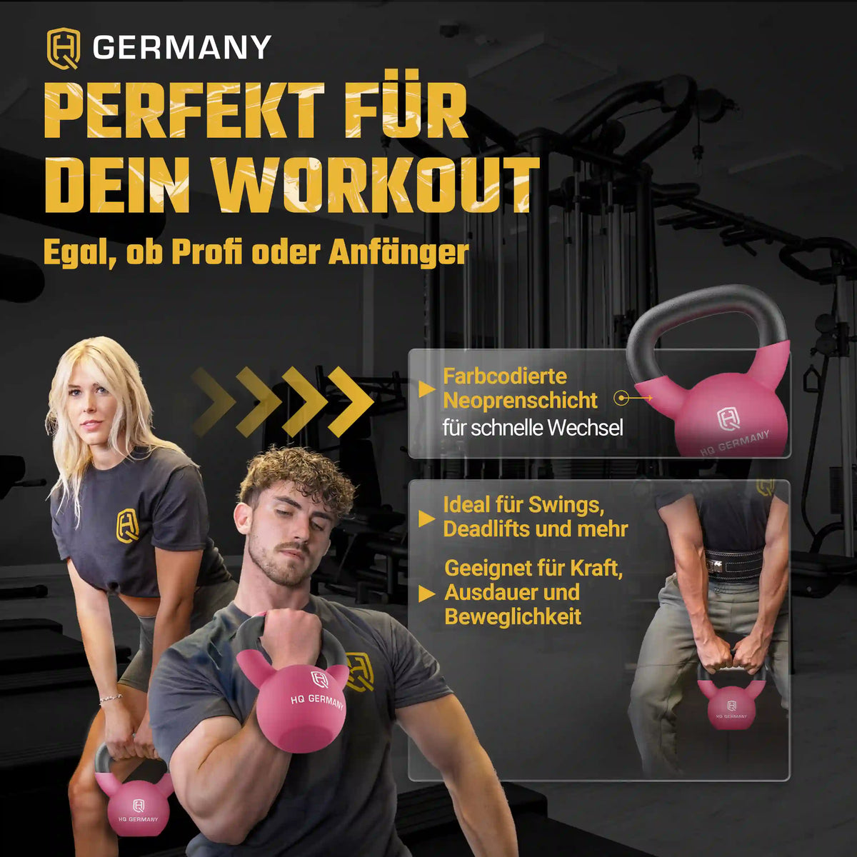 Neopren Kettlebell 2-32KG