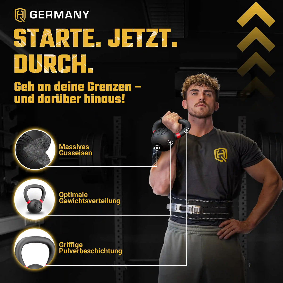 Powdercoat Kettlebell Set