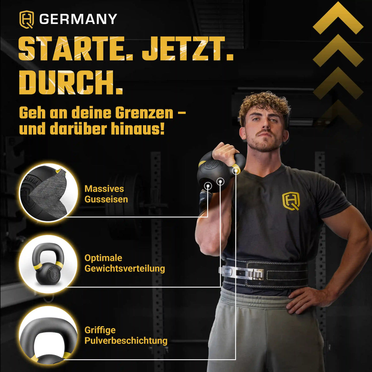 Powdercoat Kettlebell Set