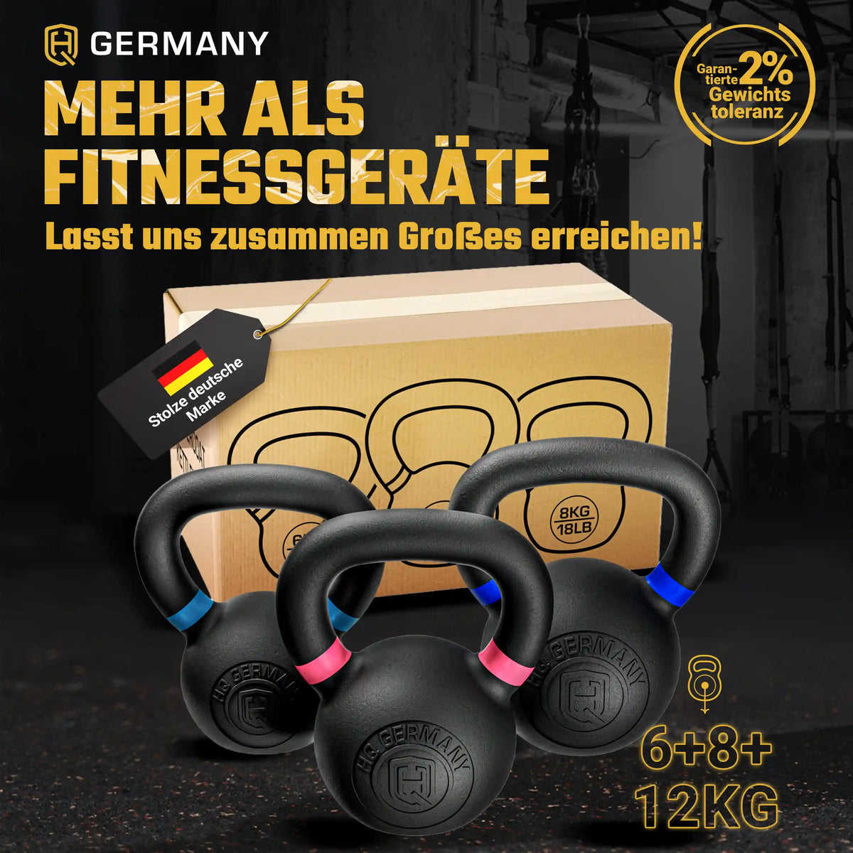 Powdercoat Kettlebell Set