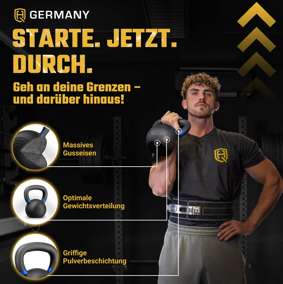 Powdercoat Kettlebell Set