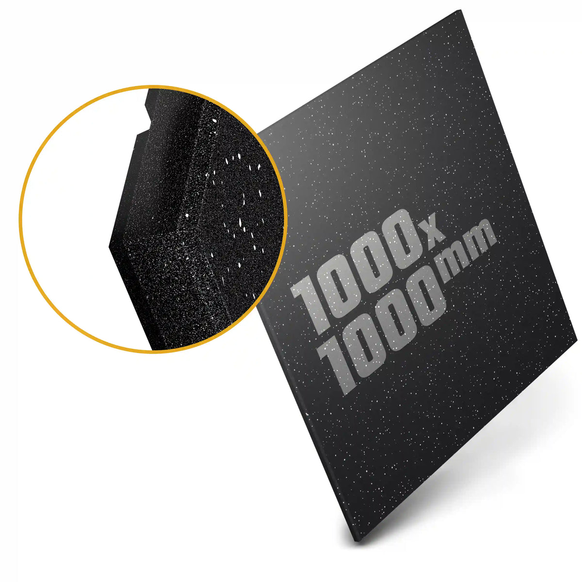 Antishock Sportboden 100 x 100 cm | 25 - 40 mm