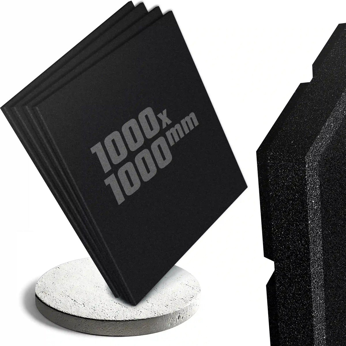 Antishock Sportboden 100 x 100 cm | 25 - 40 mm