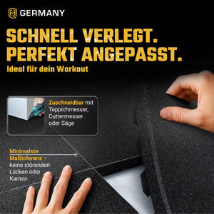 High Antishock Sportboden 100x100 cm | 25-65mm