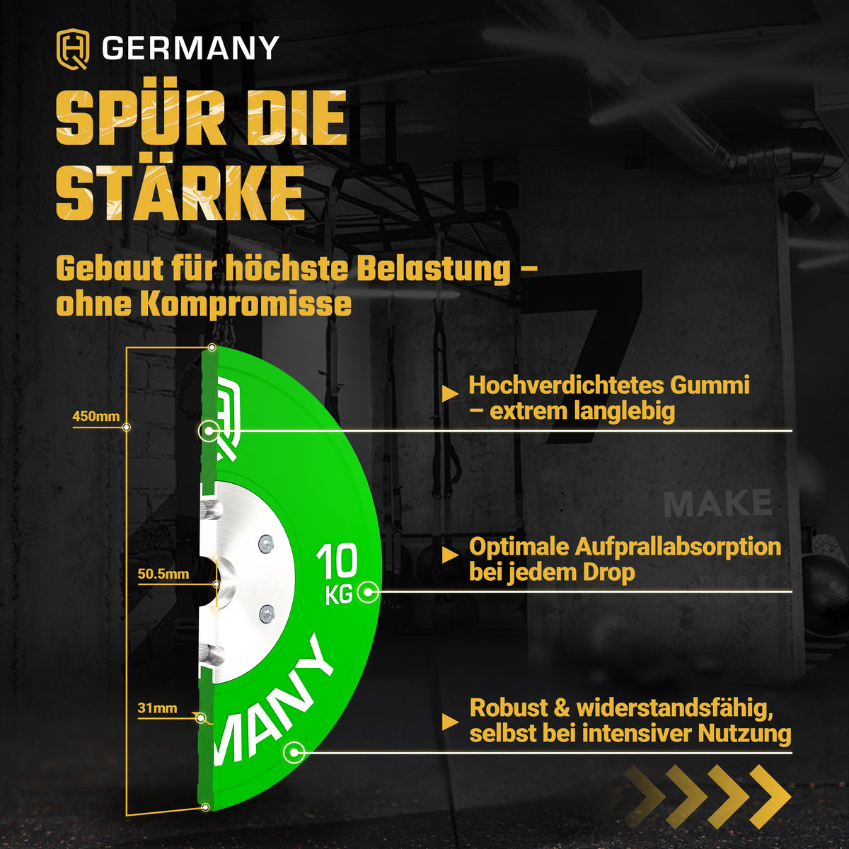 *B-Ware* Competition Bumper Plates 5-25KG