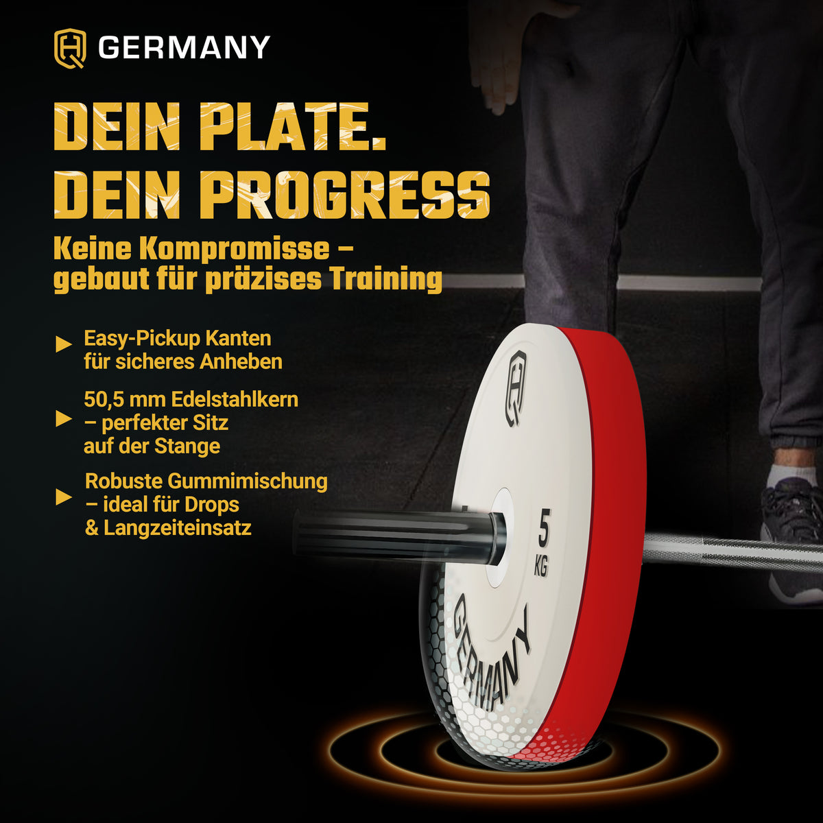 Competition Bumper Plates 5-25KG | Paar/Set