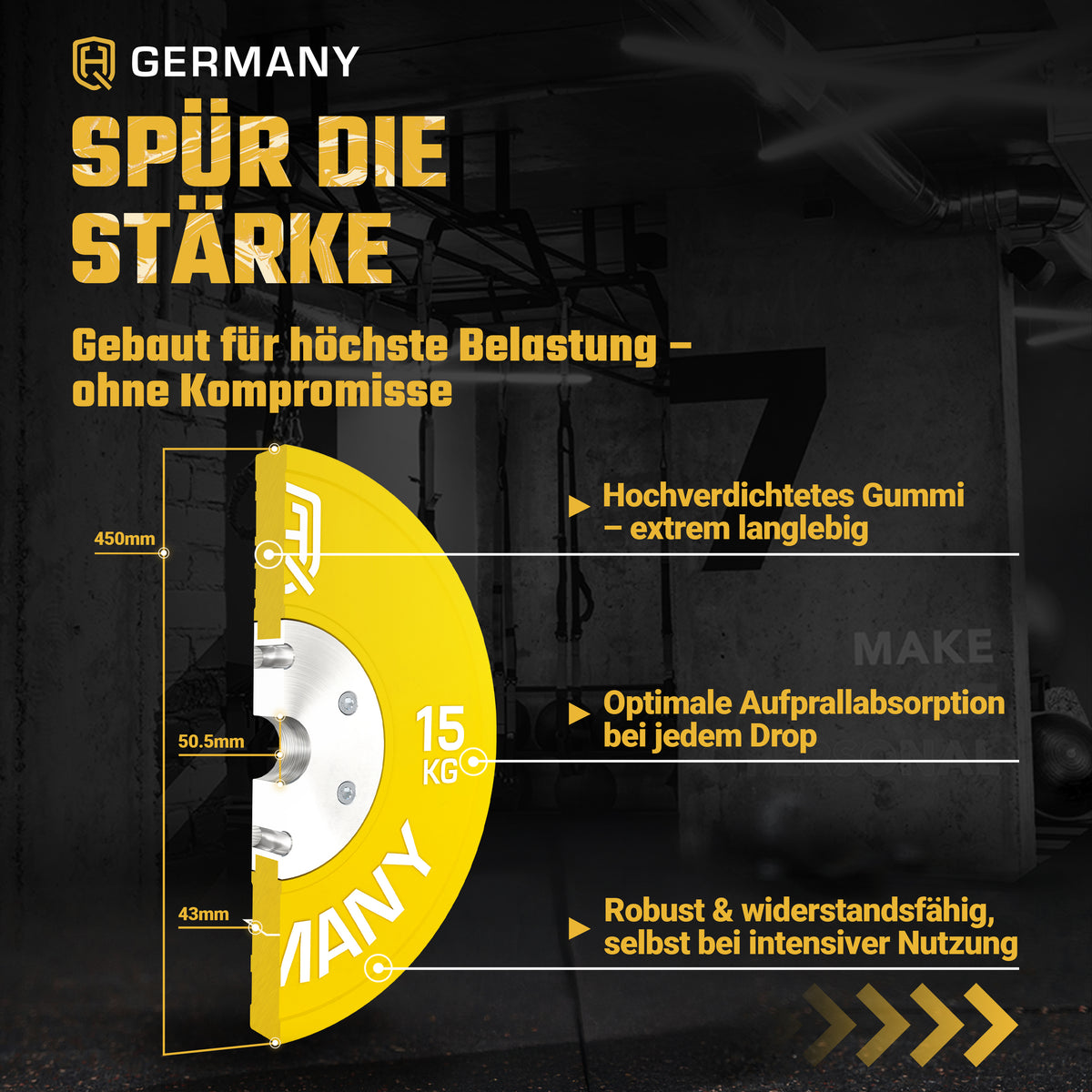 *B-Ware* Competition Bumper Plates 5-25KG