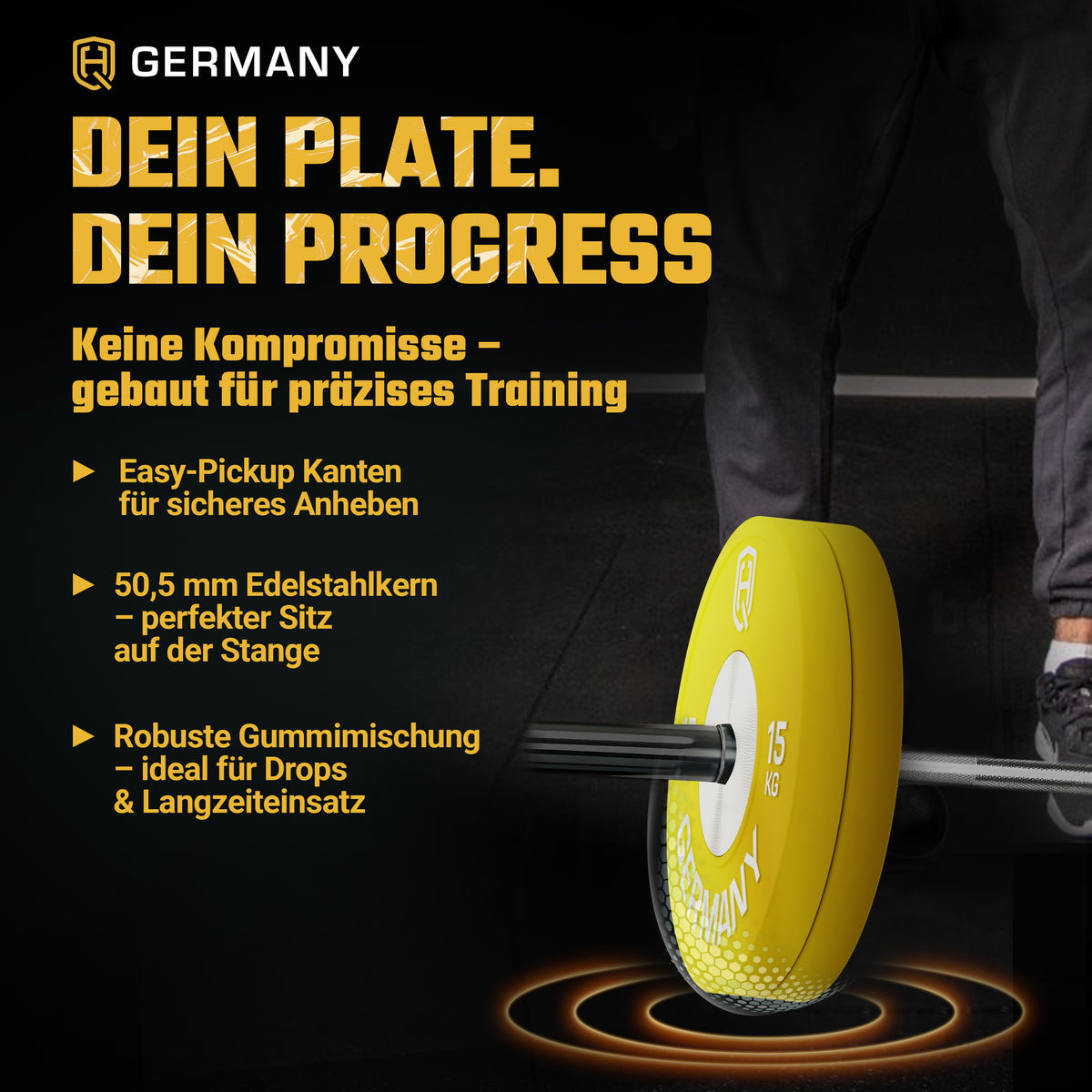 Competition Bumper Plates 5-25KG | Paar/Set