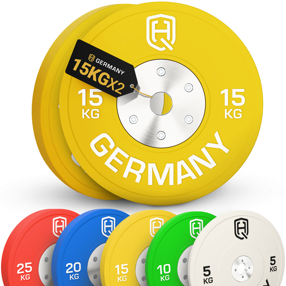 *B-Ware* Competition Bumper Plates 5-25KG