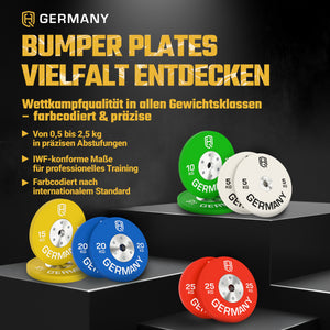 Competition Bumper Plate Set - Starter / Advanced / Pro / Elite