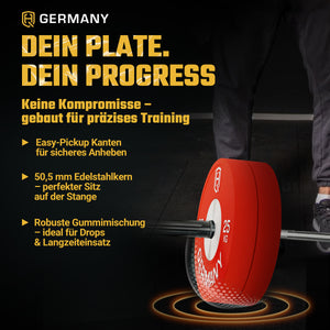Competition Bumper Plates 5-25KG | Paar/Set
