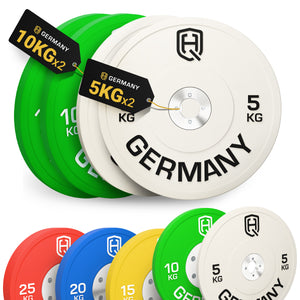 Competition Bumper Plate Set - Starter / Advanced / Pro / Elite
