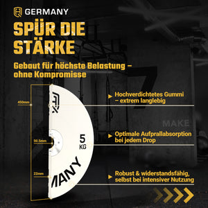 Competition Bumper Plates 5-25KG | Paar/Set
