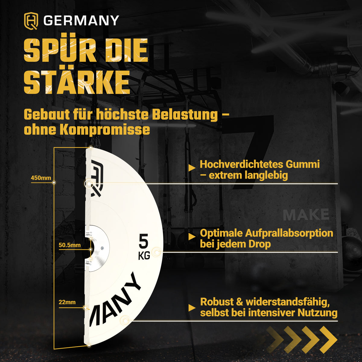 *B-Ware* Competition Bumper Plates 5-25KG