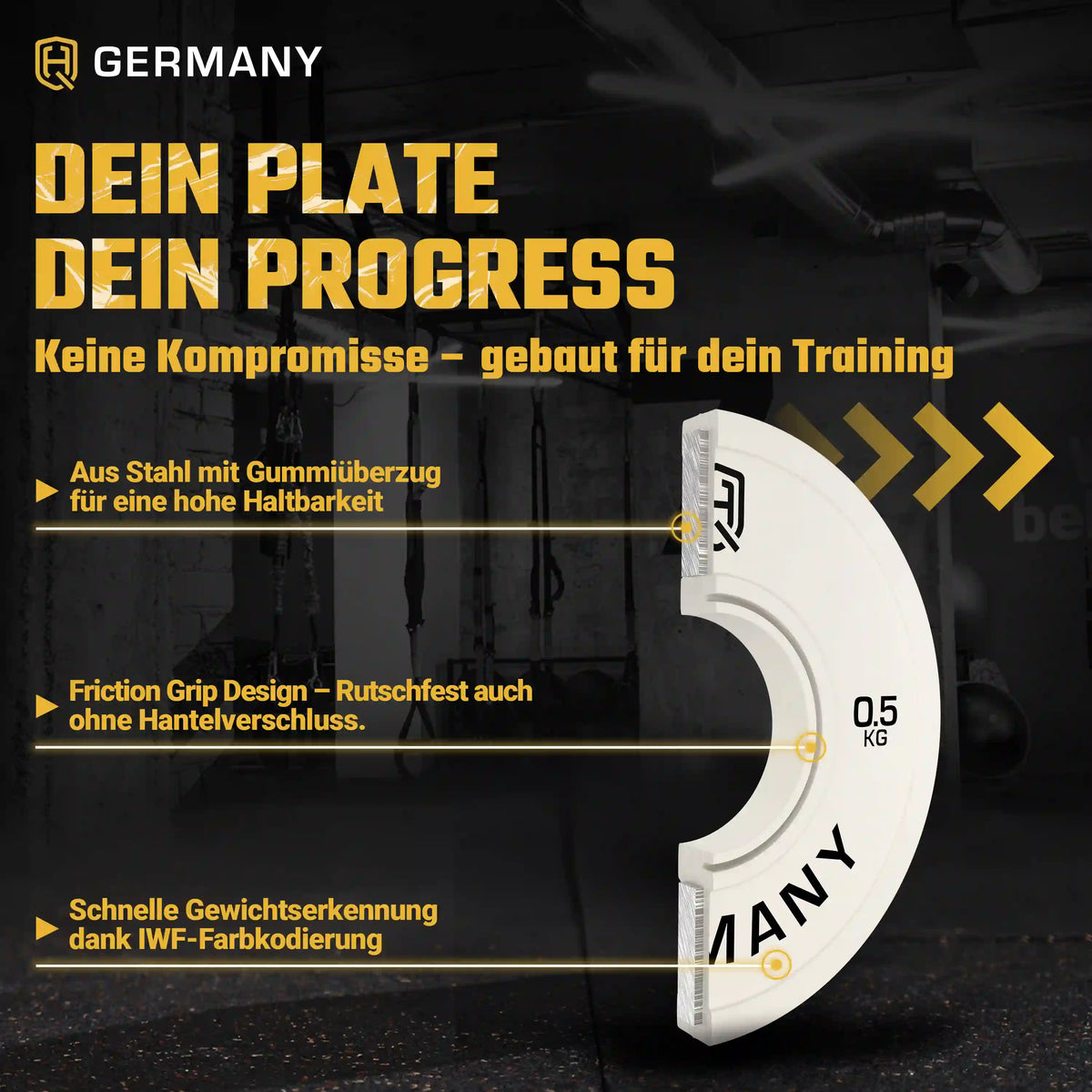 Fractional Change Plates 0.5KG - 2.5KG | Paar