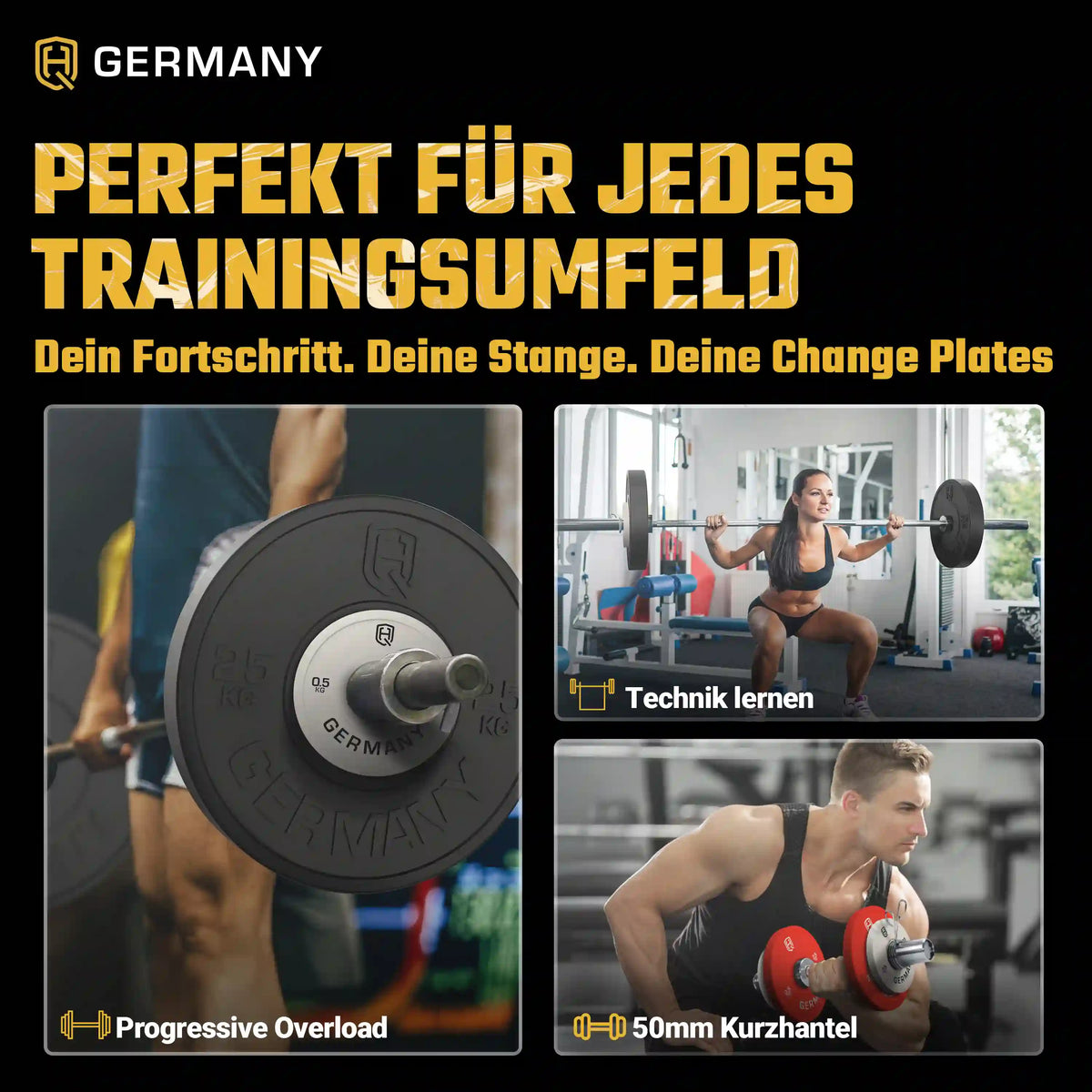 Fractional Change Plates 0.5KG - 2.5KG | Paar