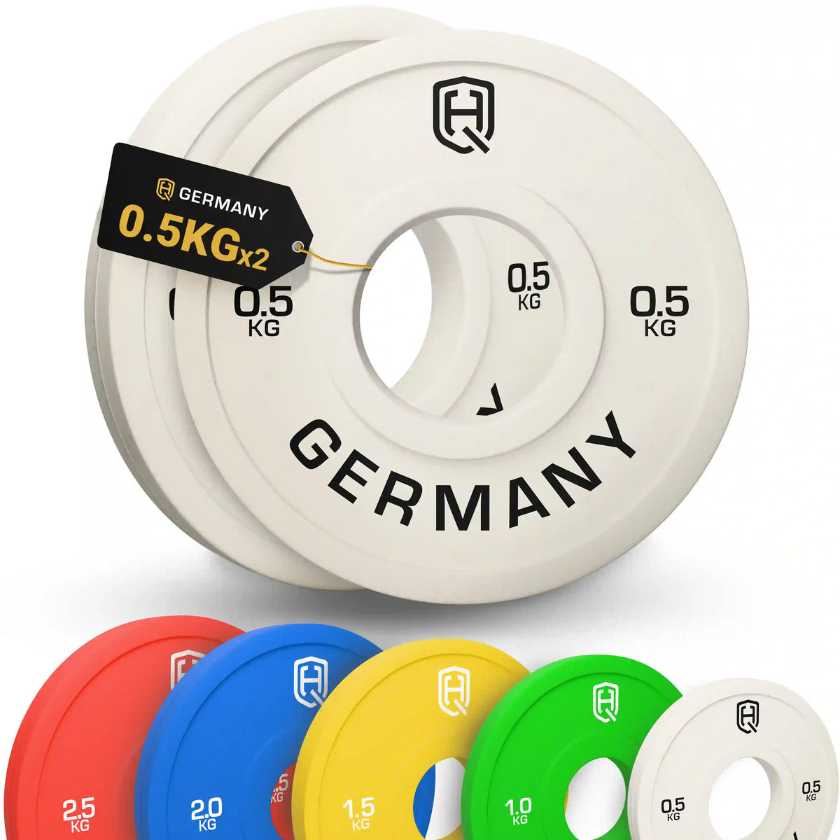 Fractional Change Plates 0.5KG - 2.5KG | Paar