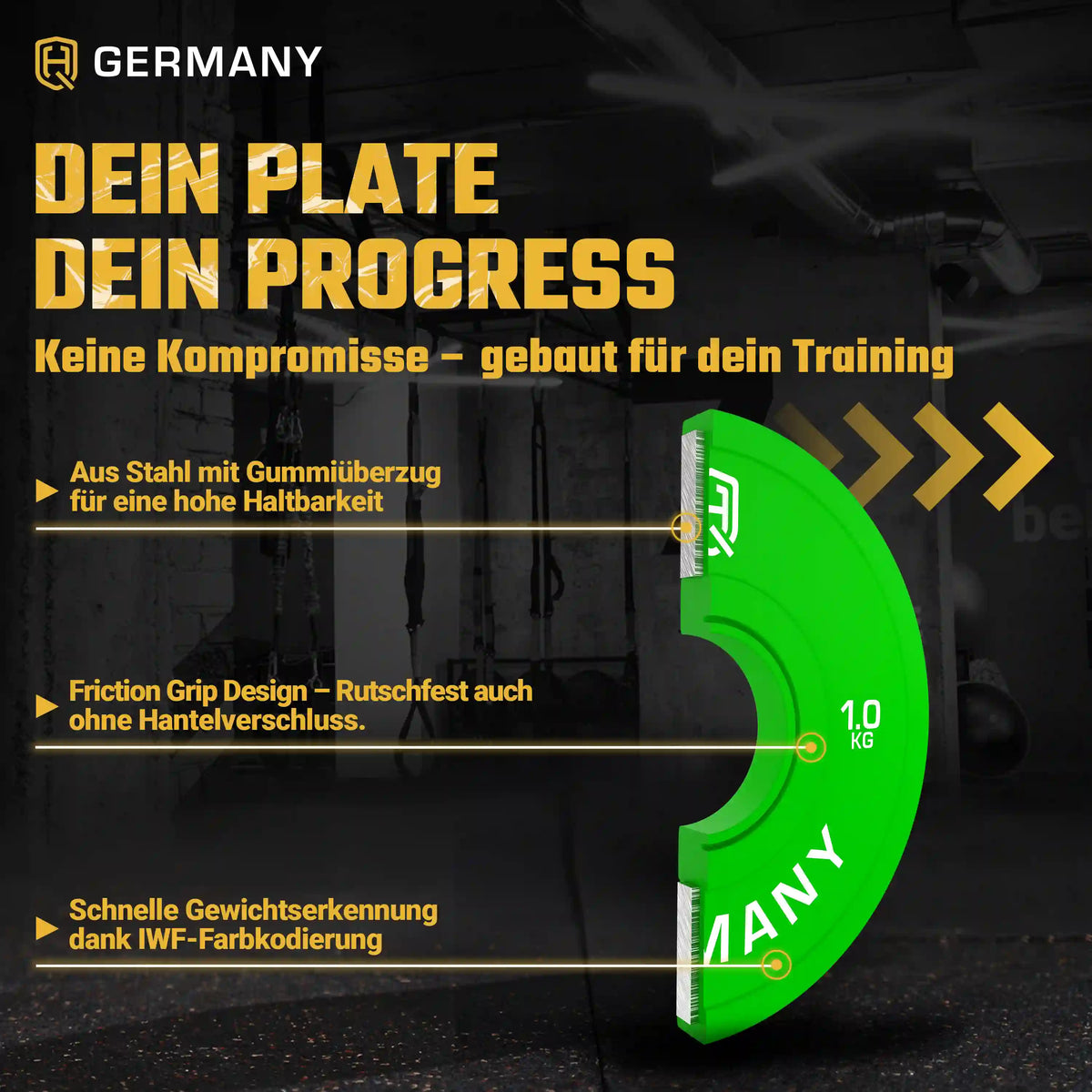 Fractional Change Plates 0.5KG - 2.5KG | Paar