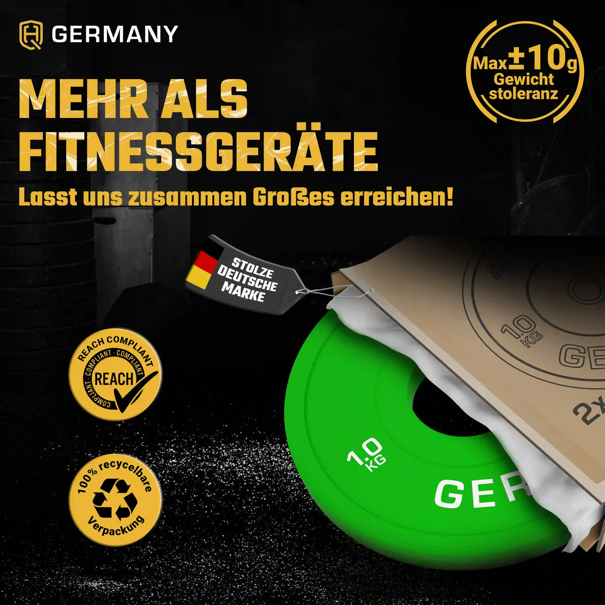 Fractional Change Plates 0.5KG - 2.5KG | Paar