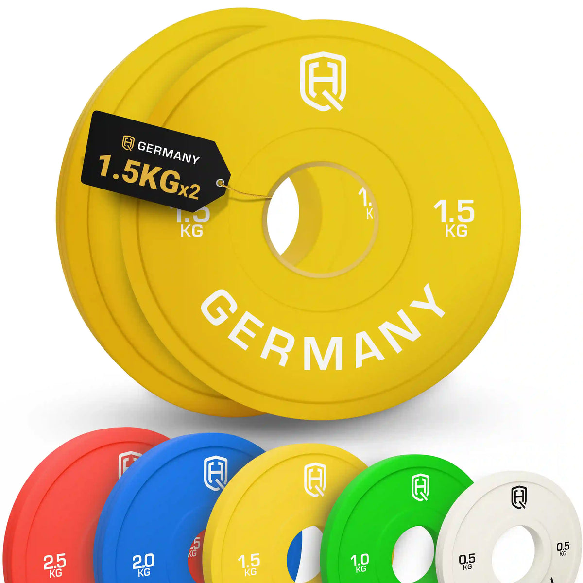 Fractional Change Plates 0.5KG - 2.5KG | Paar